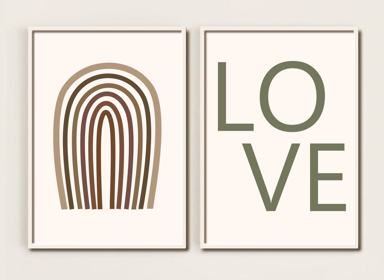 Wall Art Set of 10 Prints Boho Wall Decor Art Prints Gallery Etsy