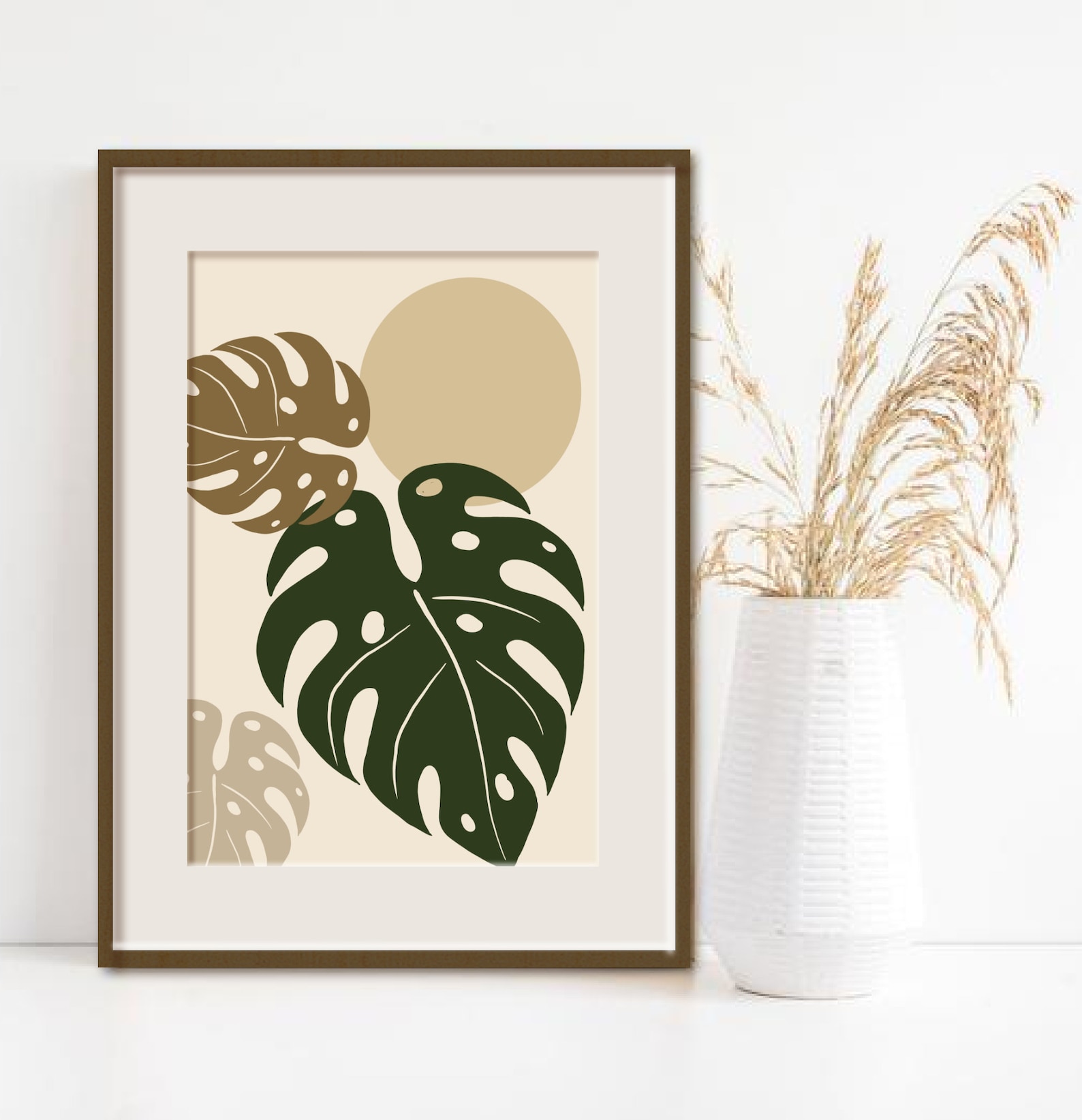 Boho wall Art Set of 3 Prints Abstract Gallery Wall Set Etsy