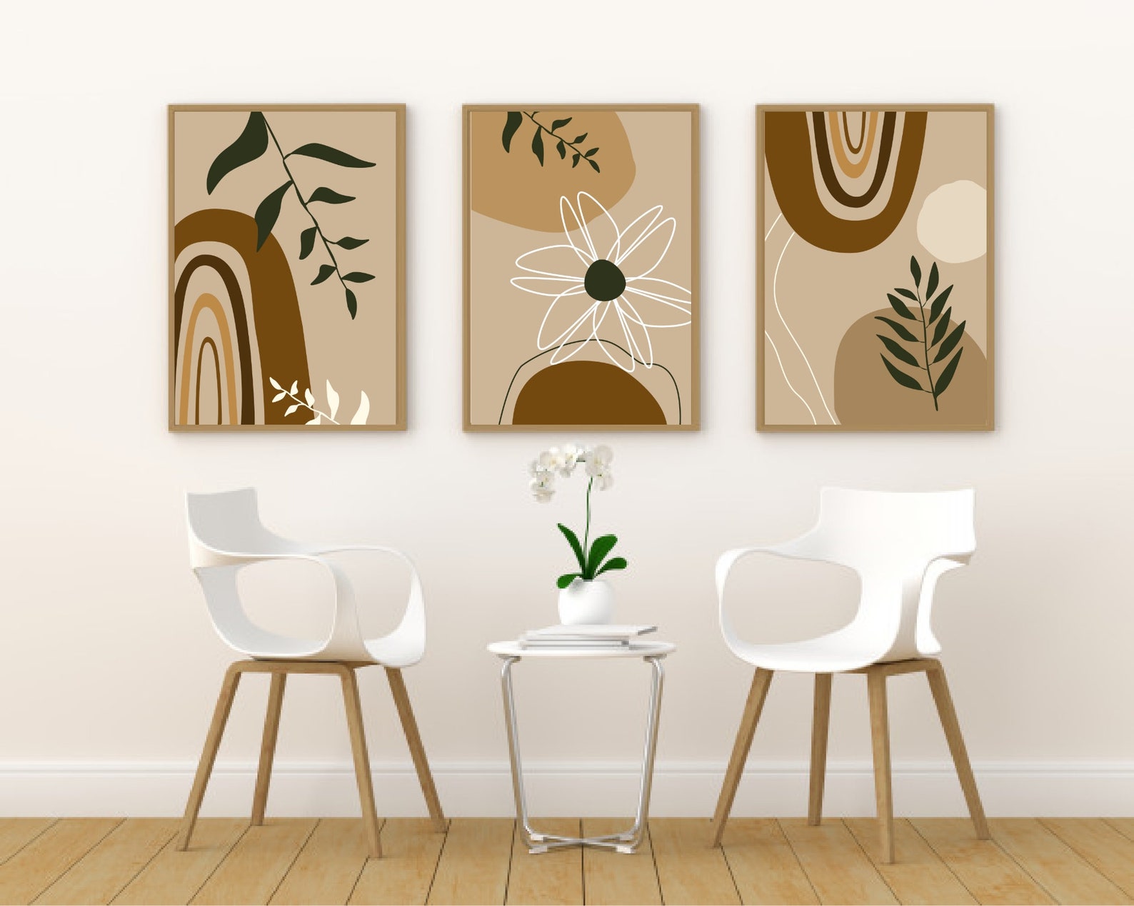 boho-wall-art-set-of-3-prints-abstract-gallery-wall-set-boho-etsy