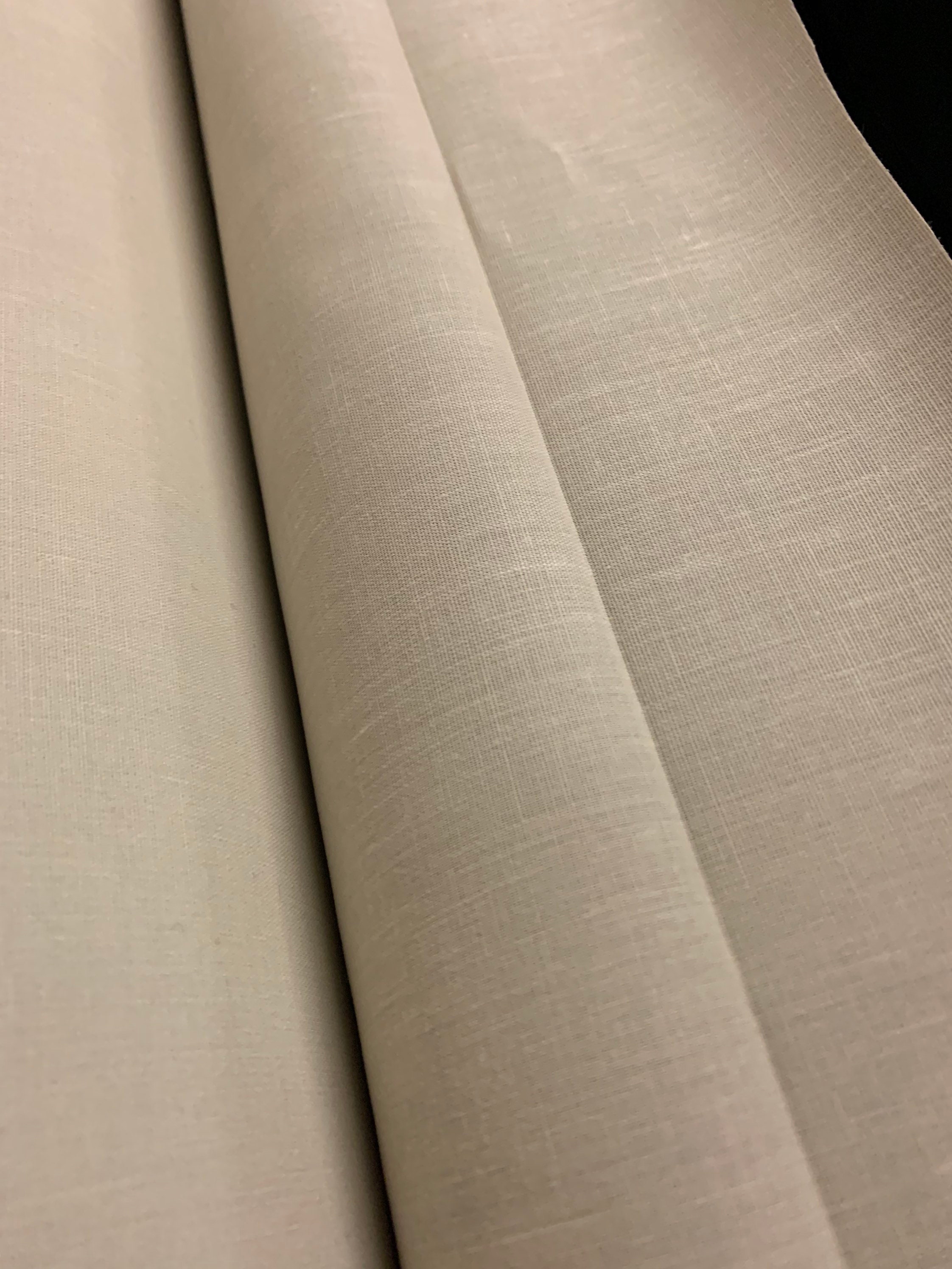 Blackout Lining 3 Pass Thermal Curtain Lining Linen Effect Etsy