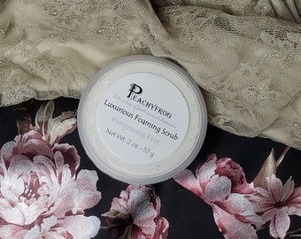 Luxurious Foaming Scrub | Exfoliating Scrub | Body Scrub | Gentle Cleanser | Walnut Scrub {Made in Manistee, MI}