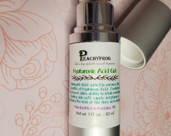 Hyaluronic Acid Gel - Facial Care - Hydrating Serum {Made in Michigan}