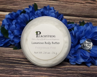 Luxurious Body Butter | Vitamin + Herbal Infused | Cocoa Butter | Shea Butter | Healing | Repair Dry Skin {Made in Manistee, MI}