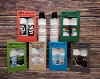 Men's Shave Kit | Exploration Series | Shave Lotion | Aftershave | Gifts for Him | Fathers Day {Made in Manistee, MI}