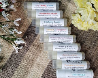 Lip Balm | Coconut & Avocado | Beeswax | Jojoba Oil | Glides on Smoothly | Protective + Healing {Made in Michigan}