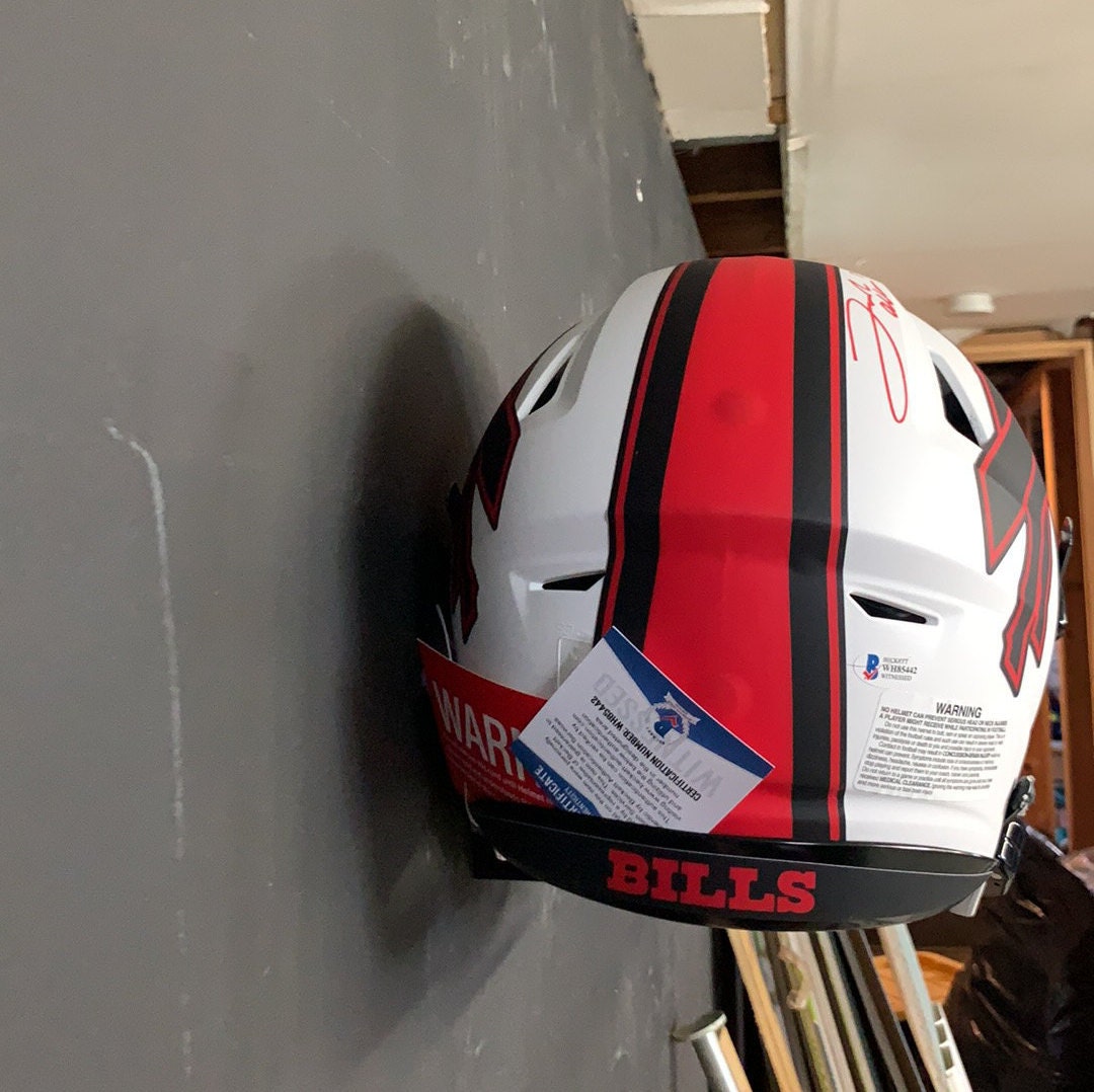 Football Full Size AUTHENTIC Helmet Wall Display Holder Etsy