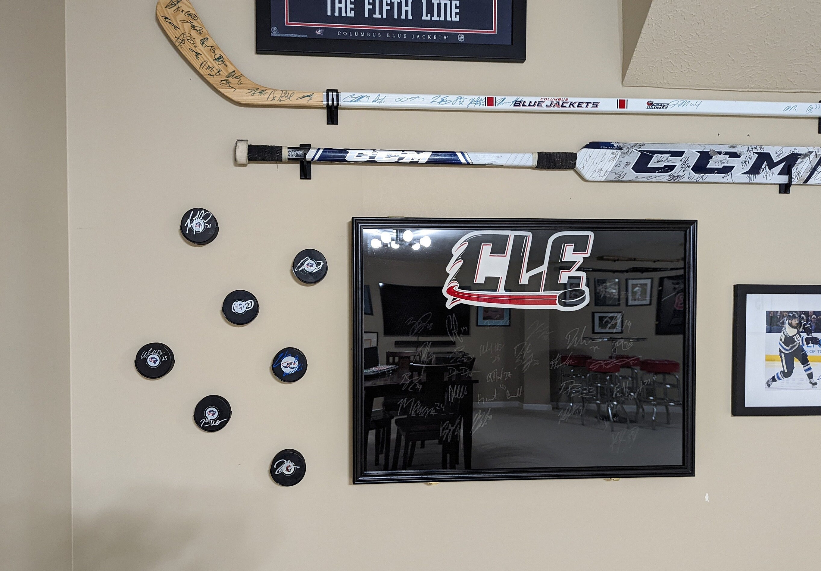 Support Mural Pour Rondelle De Hockey – Déco Glace, Standard, WOP