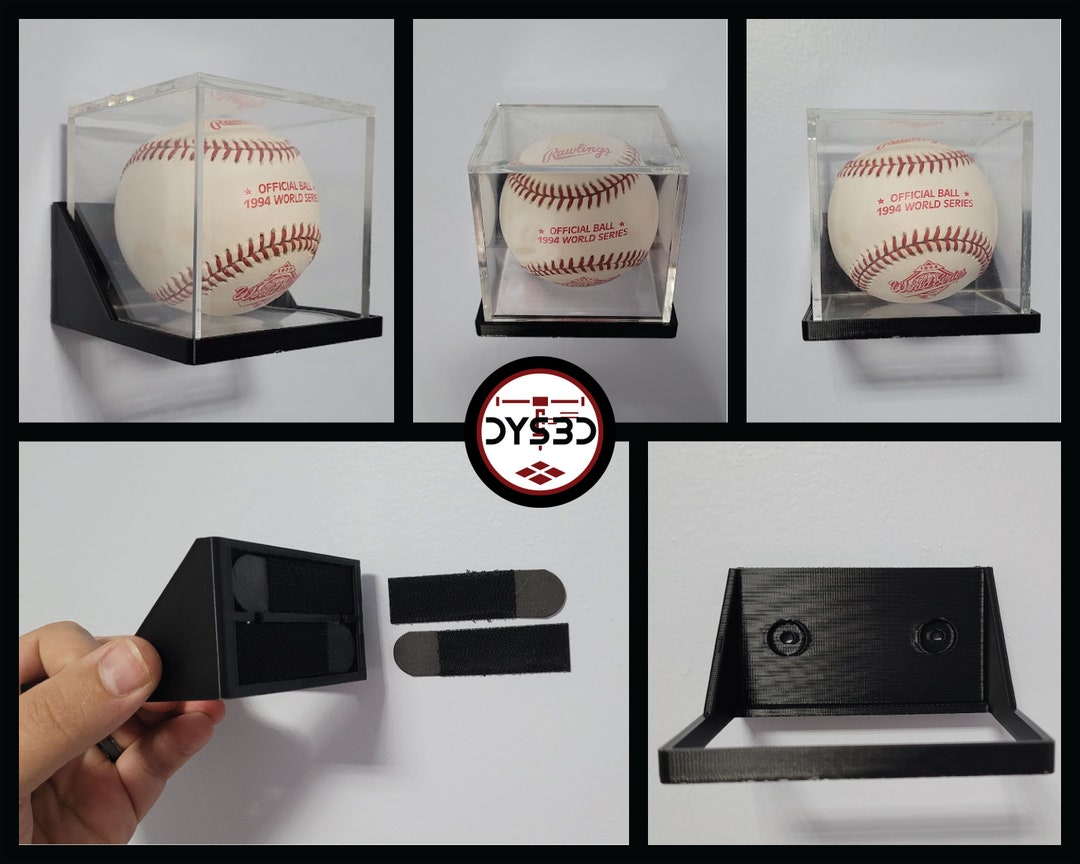 Baseball UV Case Wall Display Holder case NOT INCLUDED Etsy