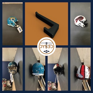 Full Size Floating Football Authentic Helmet Wall Display Holder