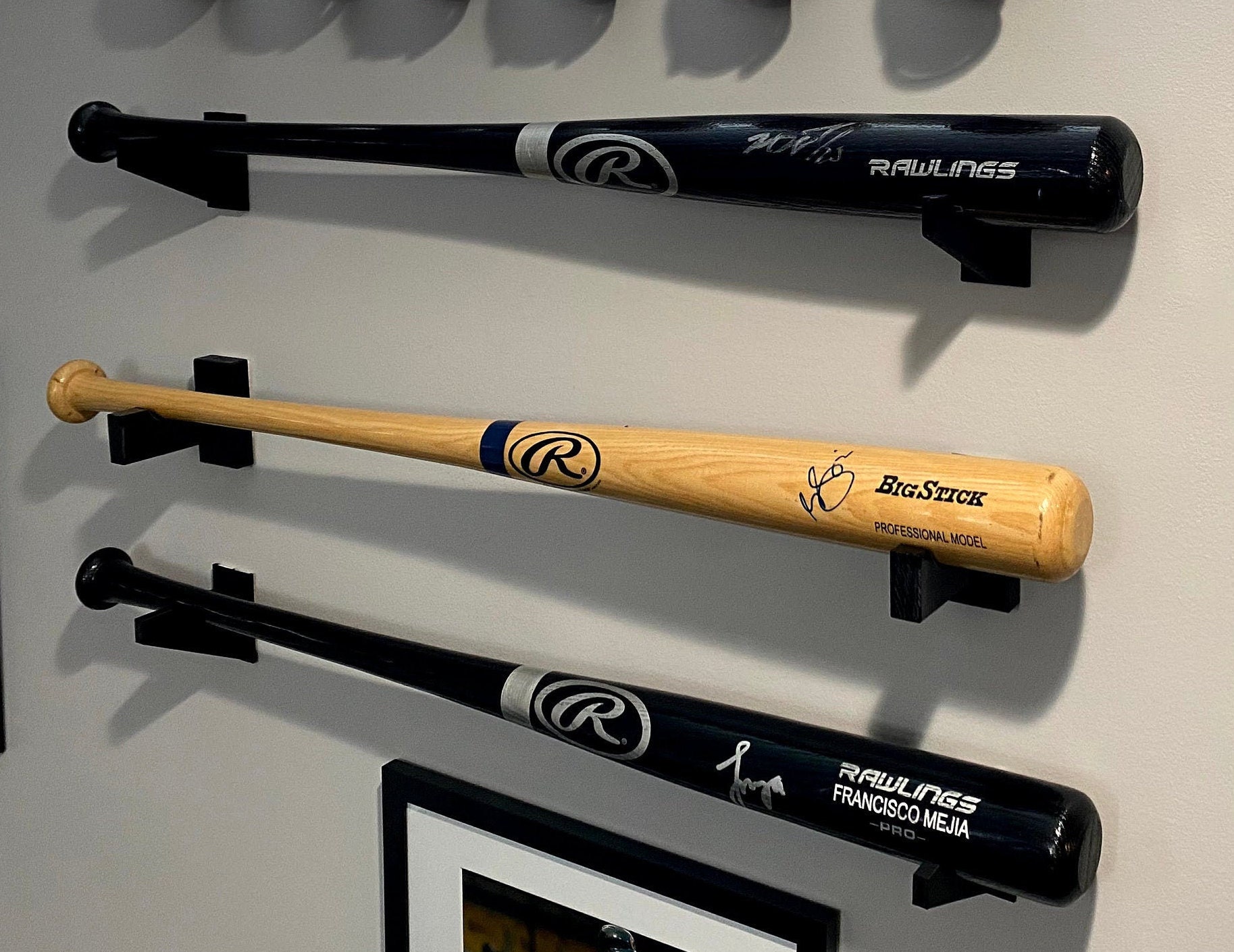 Baseball Bat Wall Display Holder Etsy UK