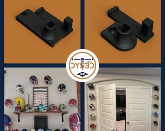 Invisible Floating Football Mini Helmet Wall Display Mount