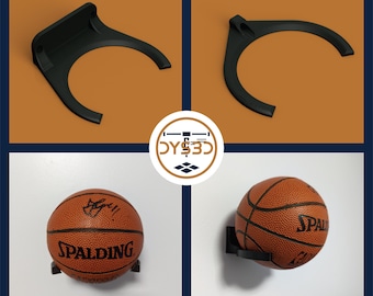 Mini-Basketball Wall Display Mount