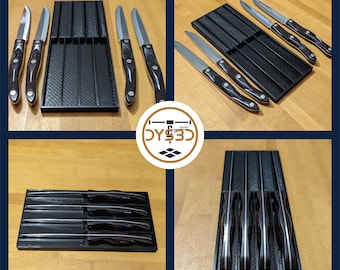 Organizador de plástico para cuchillos de carne Cutco Knife Co. 2159 (CUCHILLOS NO INCLUIDOS)