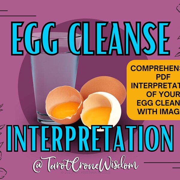 Egg Cleanse Interpretation | Egg Cleanse Reading | Limpia