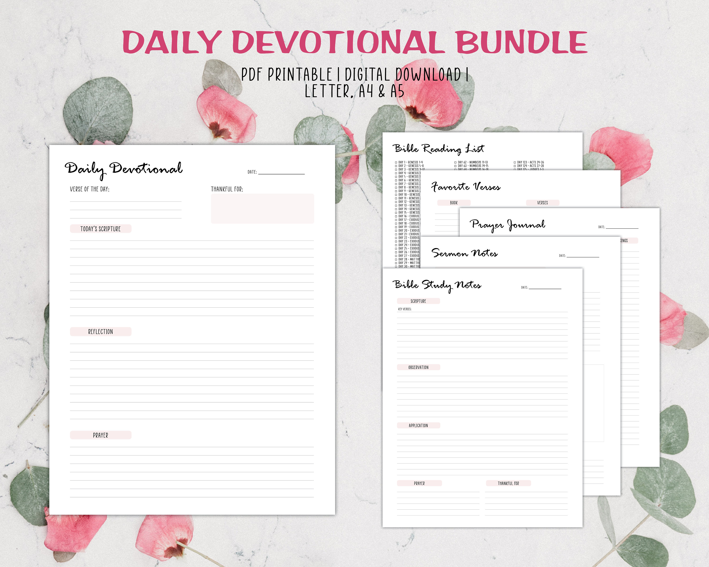 Printable Daily Devotional