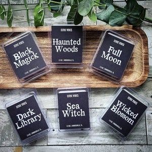 Haunted Wax Melts | Spooky Wax Melts | Spooky Décor | Goth Gifts