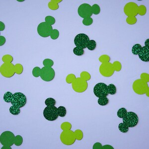Mickey Mouse Ears Confetti/3 colors/Disney Confetti/Disney Party Decorations/Disney Magic image 4