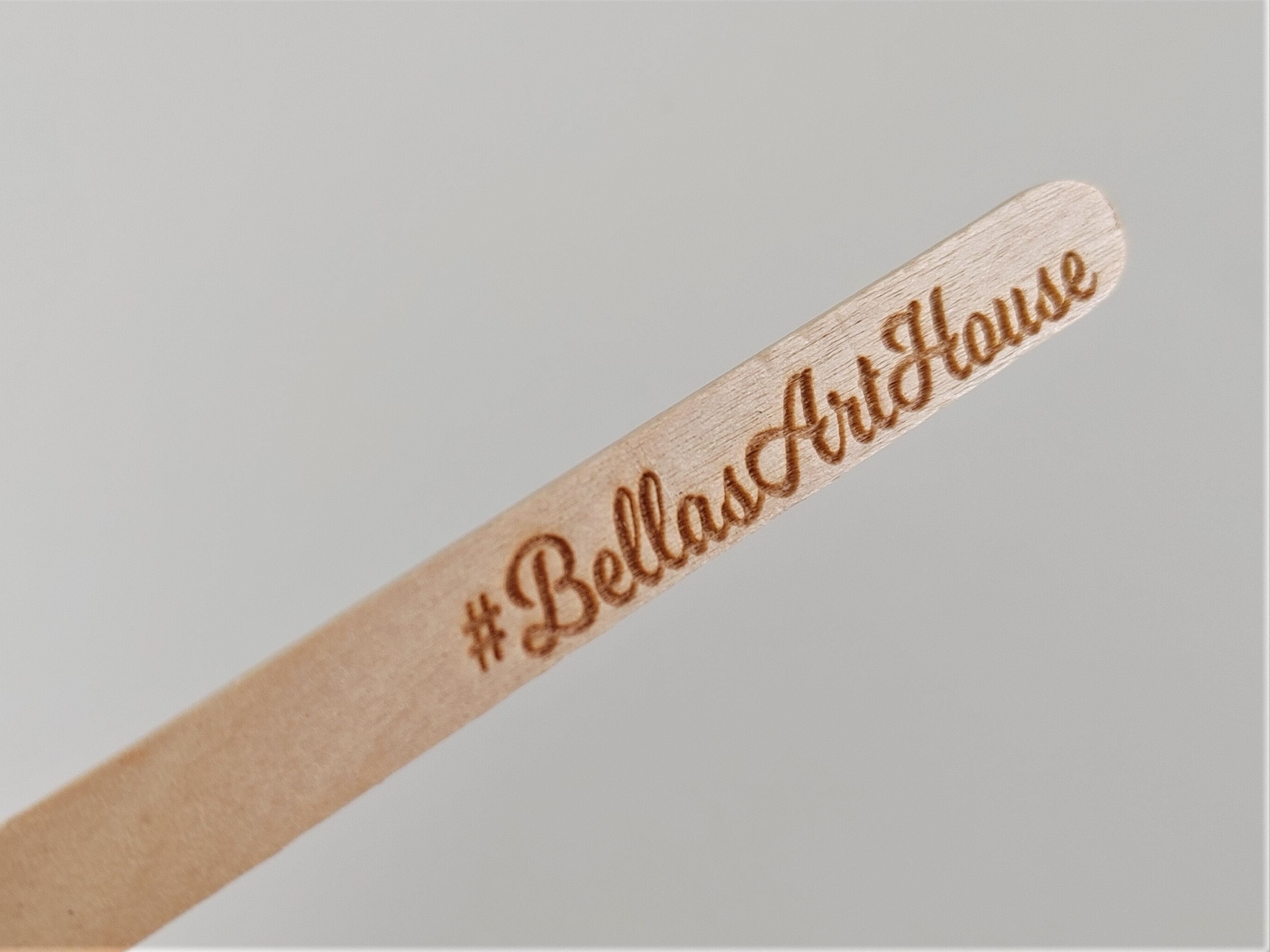 4 1/2 Bulk Custom Popsicle Sticks, Branded Popsicle Sticks – Pick On Us,  LLC