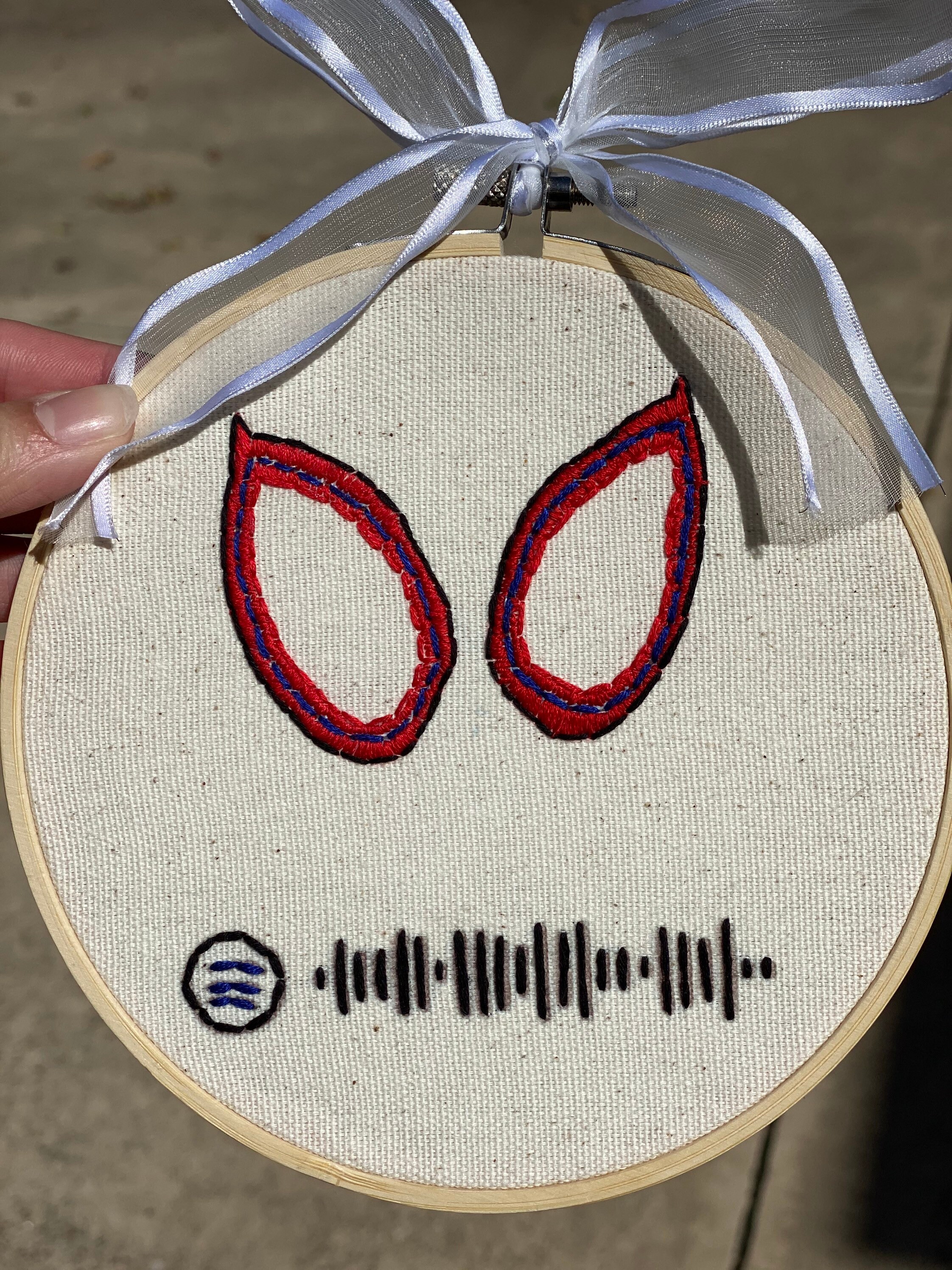 Custom interactive song embroidery with graphic  etsy Custom interactive song embroidery with graphic  etsy