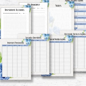 Final Wishes Planner: End of Life Estate Planning (Digital Download) image 6
