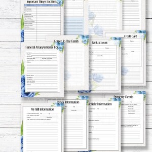 Final Wishes Planner: End of Life Estate Planning (Digital Download) image 4