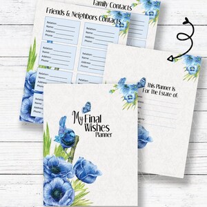 Final Wishes Planner: End of Life Estate Planning (Digital Download) image 2