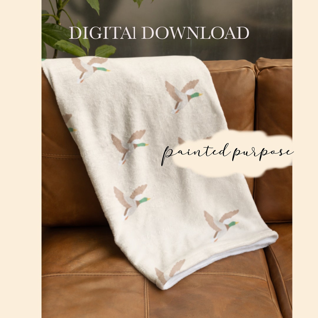 Duck Seamless Pattern - Etsy