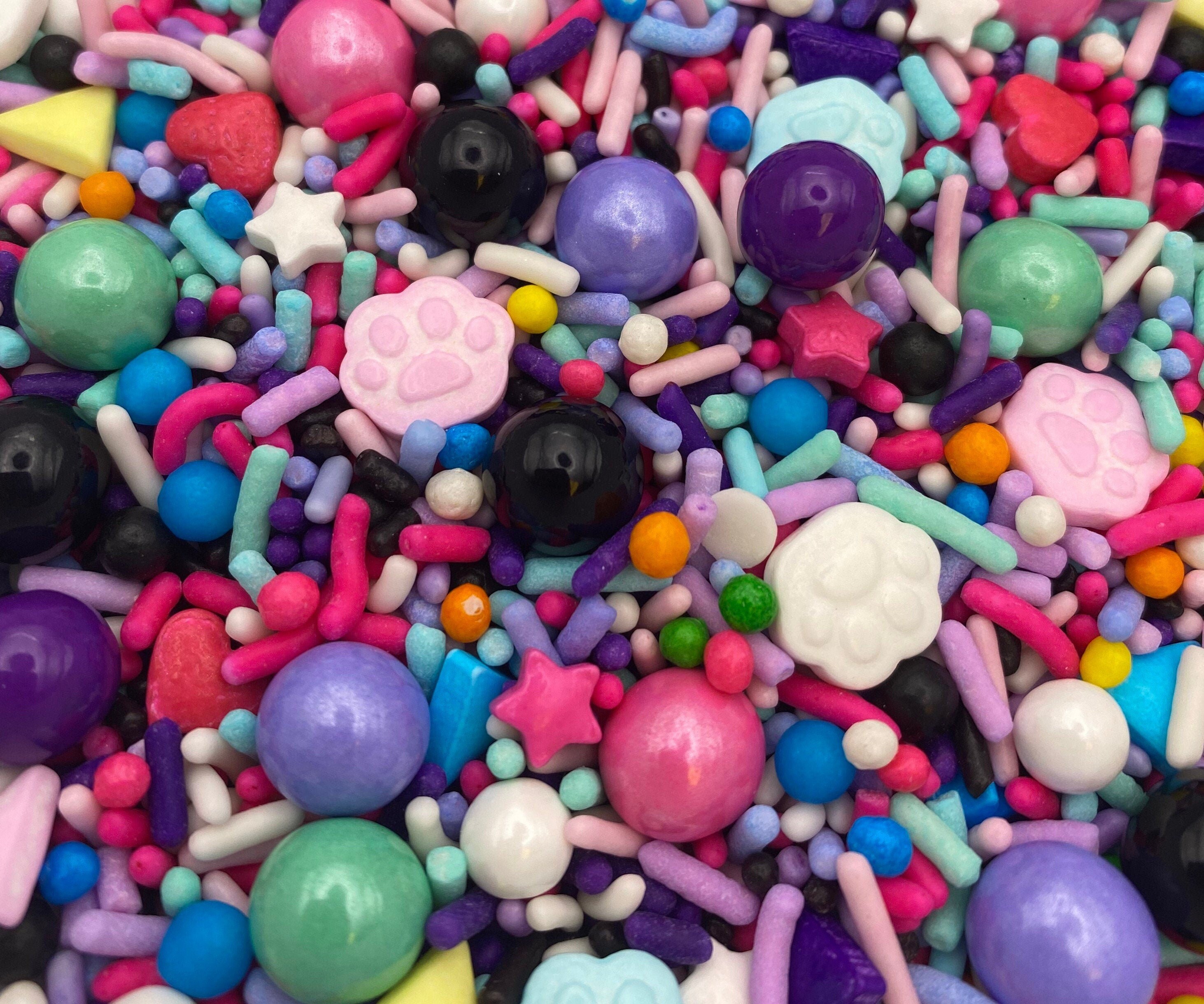 150 Large Pieces Sprinkle Confetti Sprinkles Decorations Ice Cream