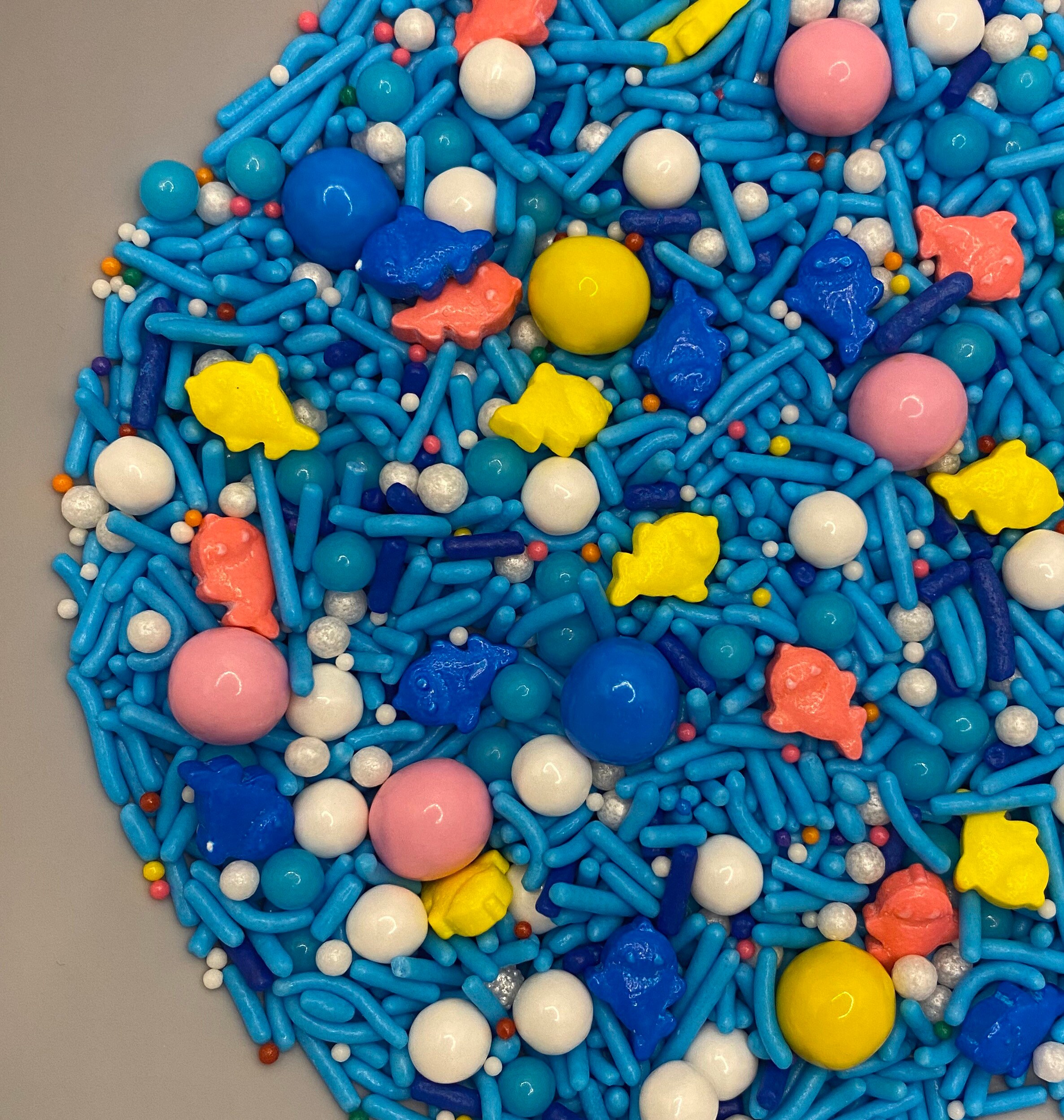 Swimmy Sharks Edible Sprinkle Mix - Etsy