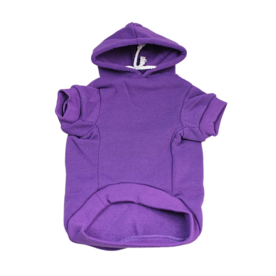 Purple Personalized Dog Hoodie