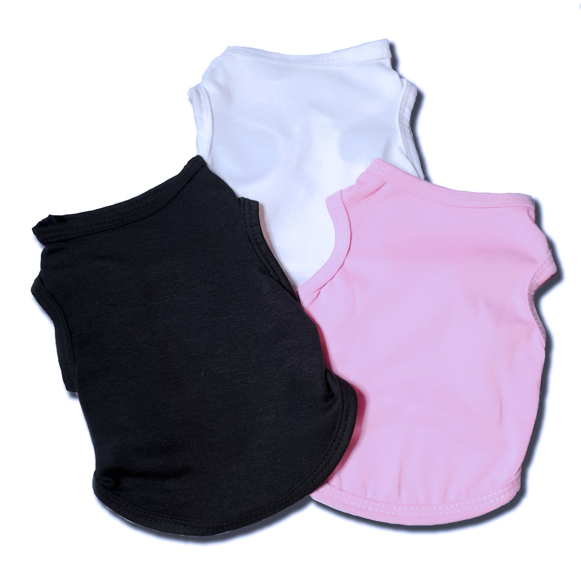 Blank Dog T Shirt for Custom Dog Tee Black Dog Tank White Dog Etsy