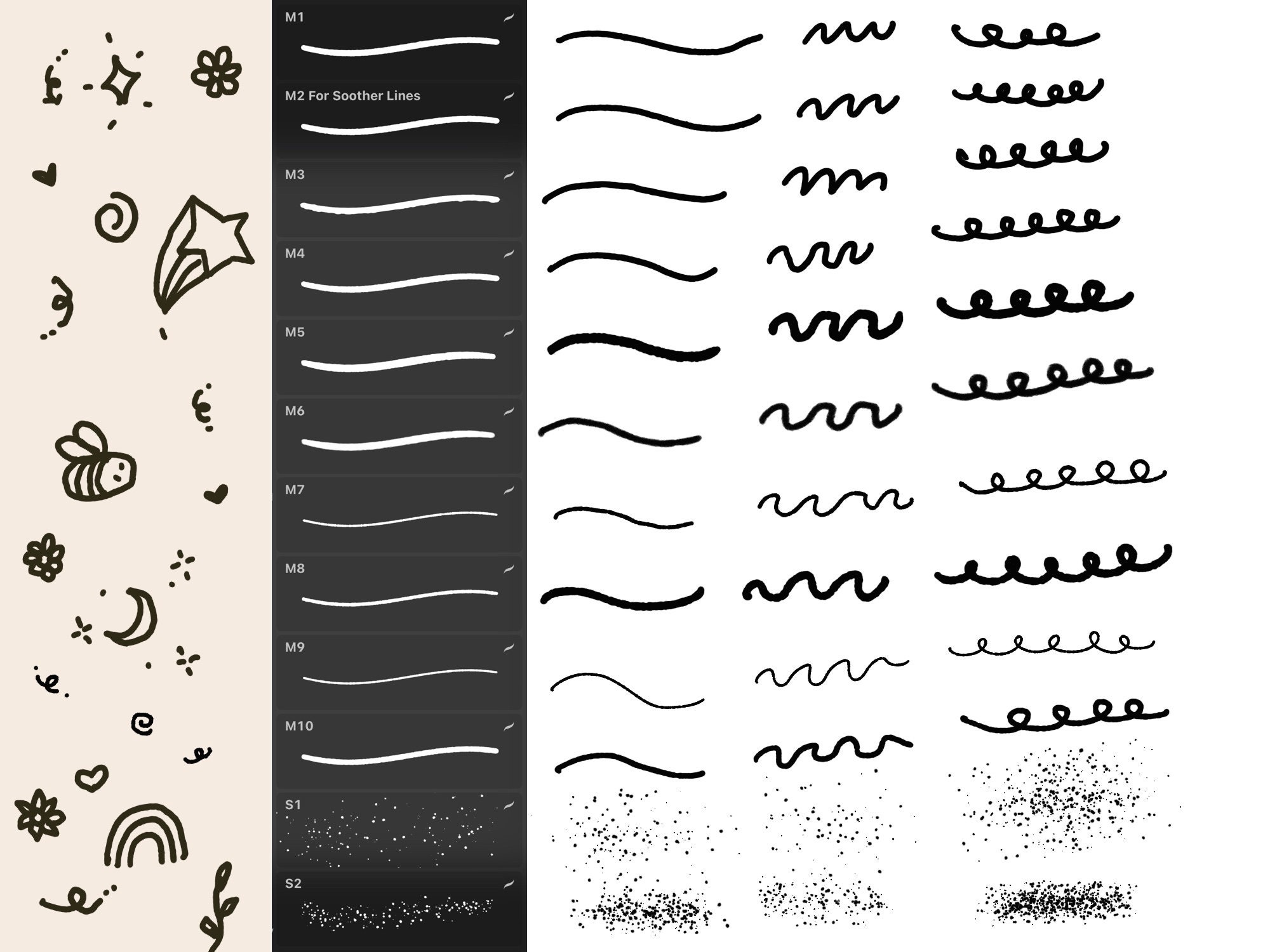 Procreate Micron Pen and Stipple Brushes Inking Brushes Etsy UK