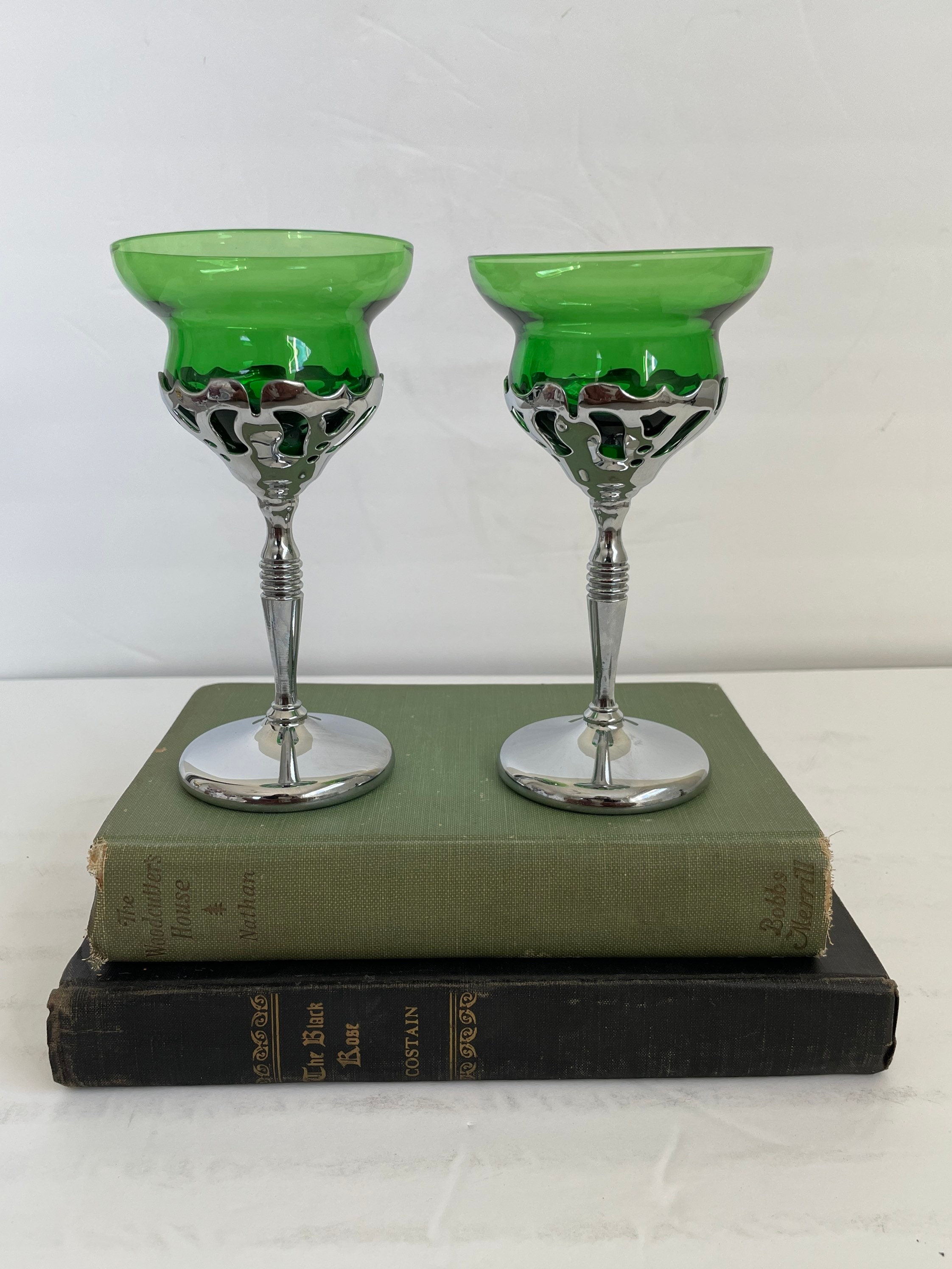 Vintage Art Deco Farberware Chrome Wine Coridal Cocktails