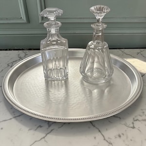 CALEGARO イタリア製 ヴィンテージ シルバートレイ 重厚感 美術品・アンティーク・コレクション CALEGARO イタリア製