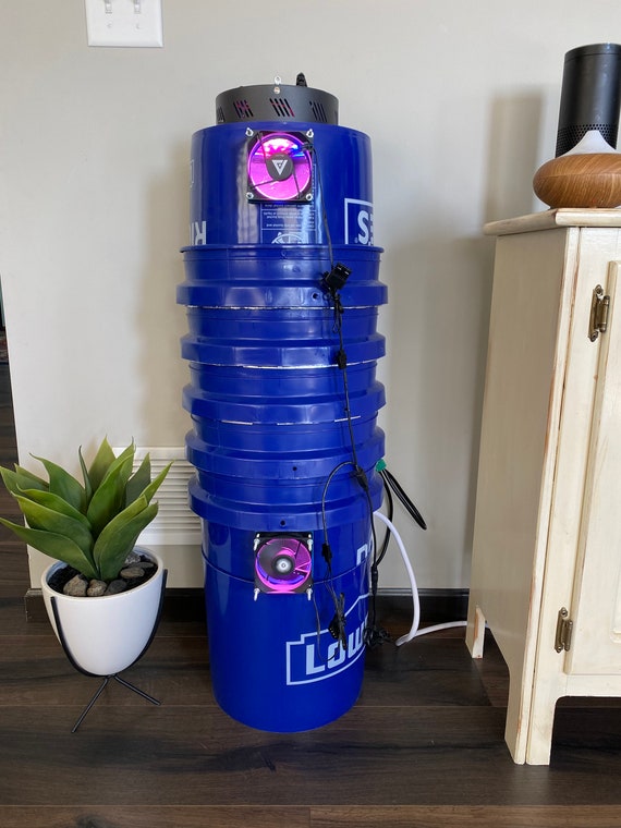 Smart Space Bucket 80mm Fans Bluetooth Hygrometer and UFO Etsy