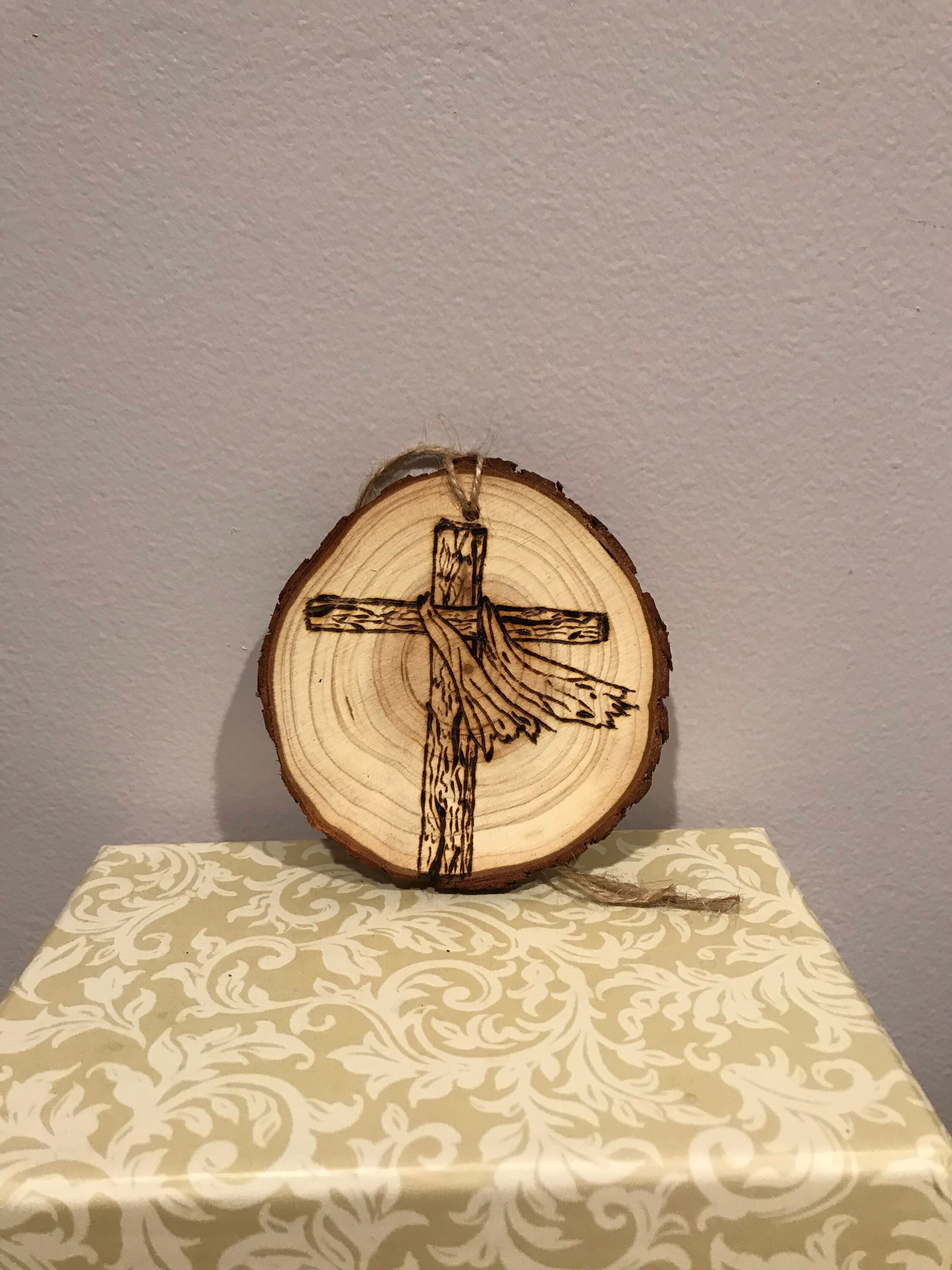 Cross with sash Etsy
