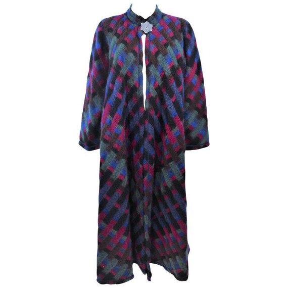 MISSONI Multi-Color Reversible Coat with Mirror St