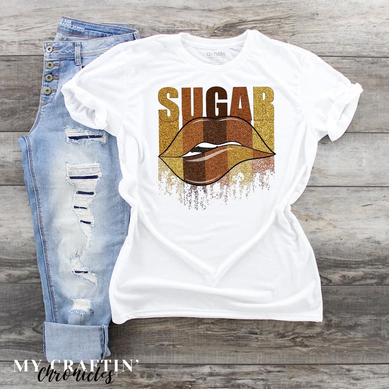 Women/'s Tee Unisex Tshirt Sugar Lips Shirt Unisex Graphic Tee Sarcastic Tee Funny Tee