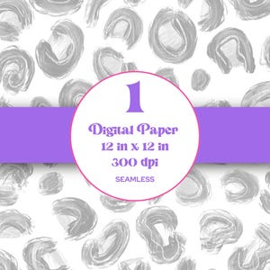 Hand Drawn Cheetah Seamless Pattern, Sublimation Pattern, Animal Print, Instant Download, Digital Repeatable Pattern, Leopard