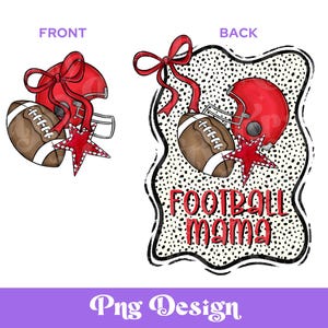 Geruit voetbal PNG, shirtontwerp, handgetekend, wedstrijddag, flirtstrik, preppy sterren, voetbalhelm, mama, teamgeest