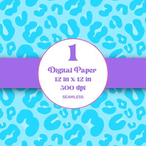 Summer Cheetah Seamless Pattern, Sublimation Pattern, Animal Print, Instant Download, Digital Repeatable Pattern, Leopard, Hand Drawn