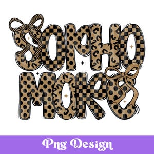 Sophomore Coquette Bow PNG, Sublimation, kariert, Leopardenmuster, Polka Dots, gestapelt, Preppy Girly, Schulanfang, Abitur, College