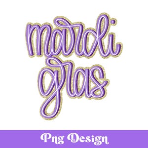 Mardi Gras PNG, motifs par sublimation, paillettes d'or, conception de chemise, dessinés à la main, clipart Louisiane, La Nouvelle-Orléans