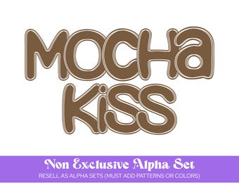 Non Exclusive Alpha Sets, Sell Your Own, Commercial Use, Limited, DIY, Make Your Own, Alphabet Sublimation Letters, Hand Drawn