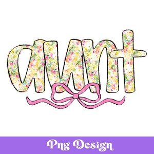 Design de Tia PNG, Desenhado à Mão, Letras à Mão, Verão, Primavera, Floral Aquarela Preppy