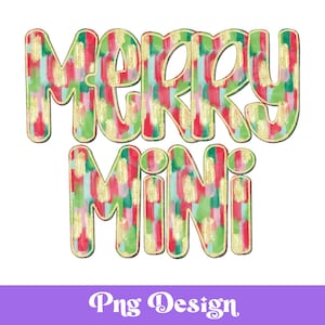 Diseño PNG en miniatura alegre, pinceladas con brillantina, transferencia de serigrafía, camiseta, PNG de sublimación, pintura desordenada, letras garabateadas, POD, invierno