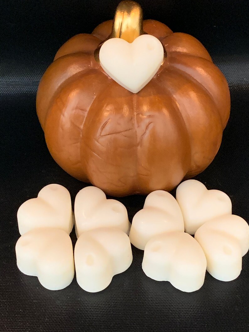 Fall Scented Wax Melts Heart Shaped Soy Wax 6 oz You Etsy
