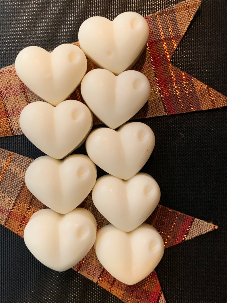 Fall Scented Wax Melts Heart Shaped Soy Wax 6 oz You Etsy