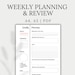 see more listings in the Printable Planners section