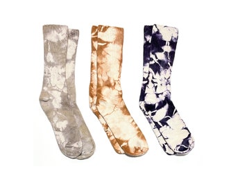 Eco Friendly Tie-dyed Bamboo Adult Socks - Etsy